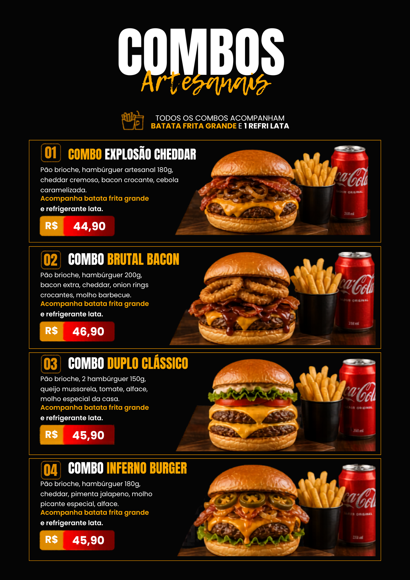 Cardápio 4